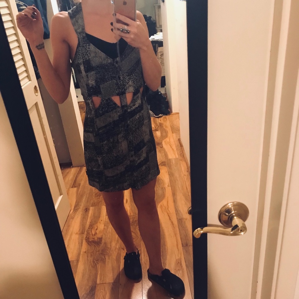 RVCA Summer Dress with Cut Outs (XS)